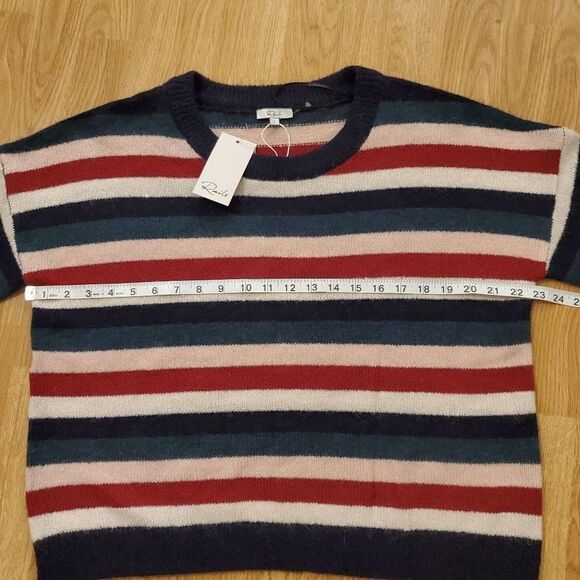 Rails Adela Striped Sweater sz Large - Picture 9 of 13